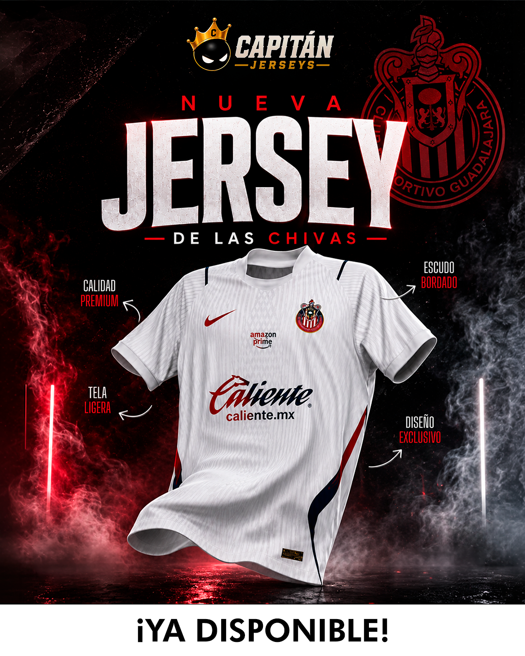 CHIVAS VISITANTE | 2026/2027 | LIGA MX